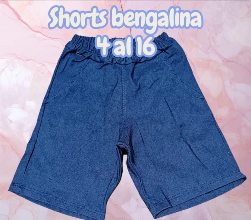 Short C/bolsillo Bengalina 4 al 16