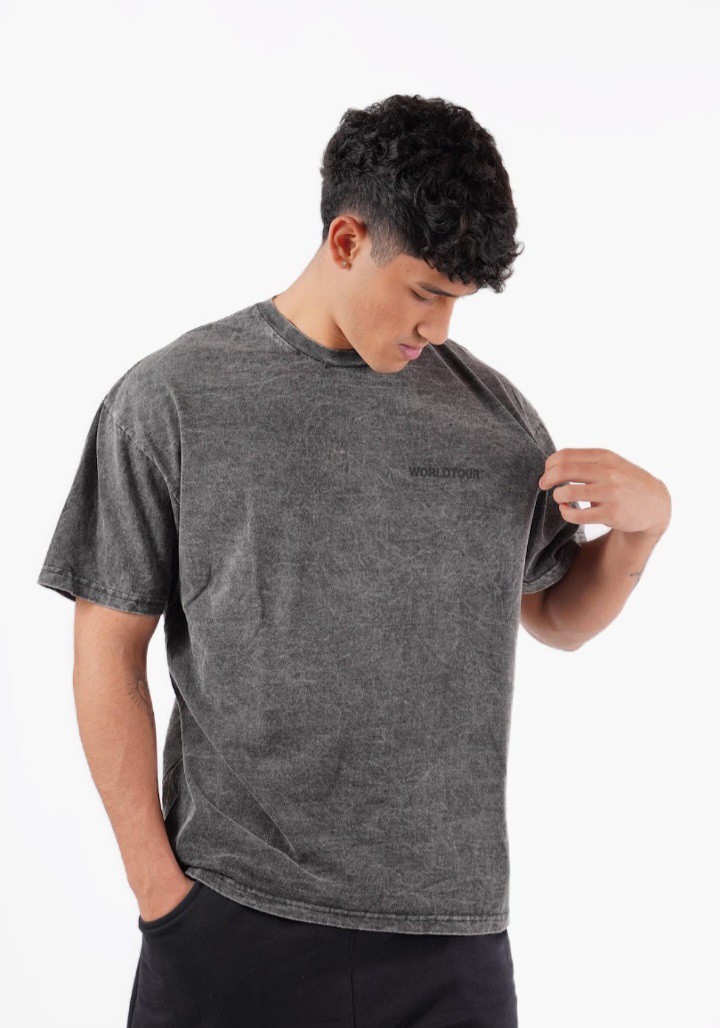 Remera Over Prelavada Worldtour - Imagen 3