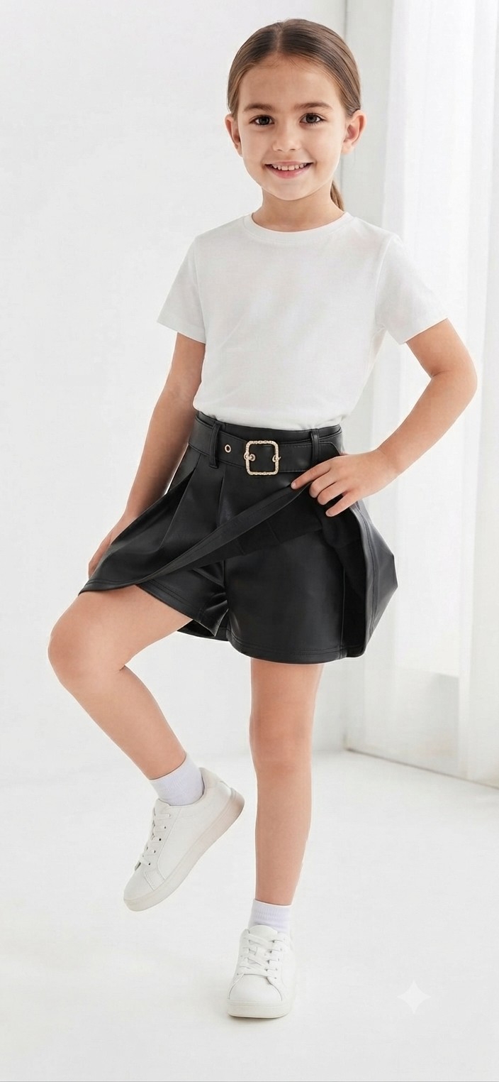 Short Pollera Ecocuero - Imagen 2