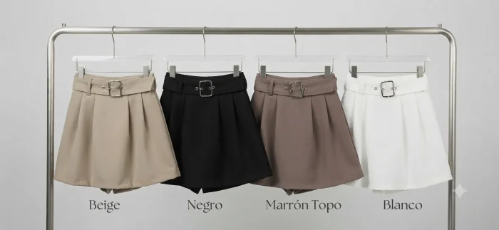 Short Pollera Sastrero