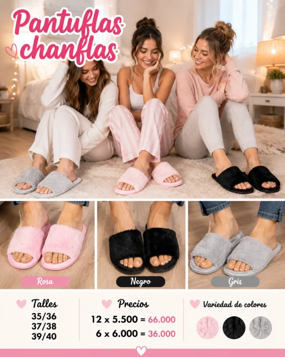 Pantuflas Chanflas