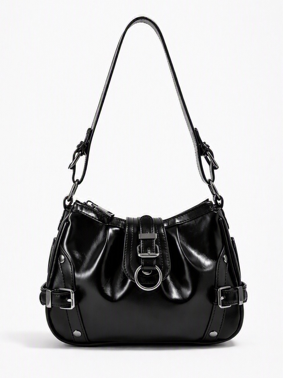 Mini Bag 5 Hebillas Argolla - Imagen 1