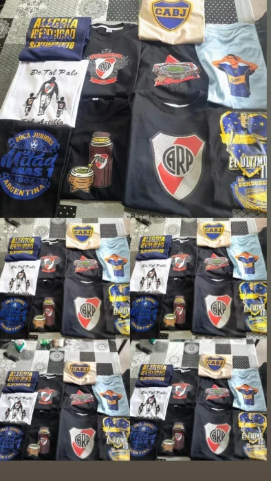Boca y River Primavera Algodón