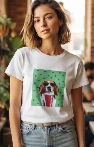 Remeras de Dama en Algodon Peinado
