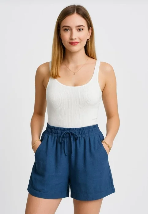 Shorts de Lino