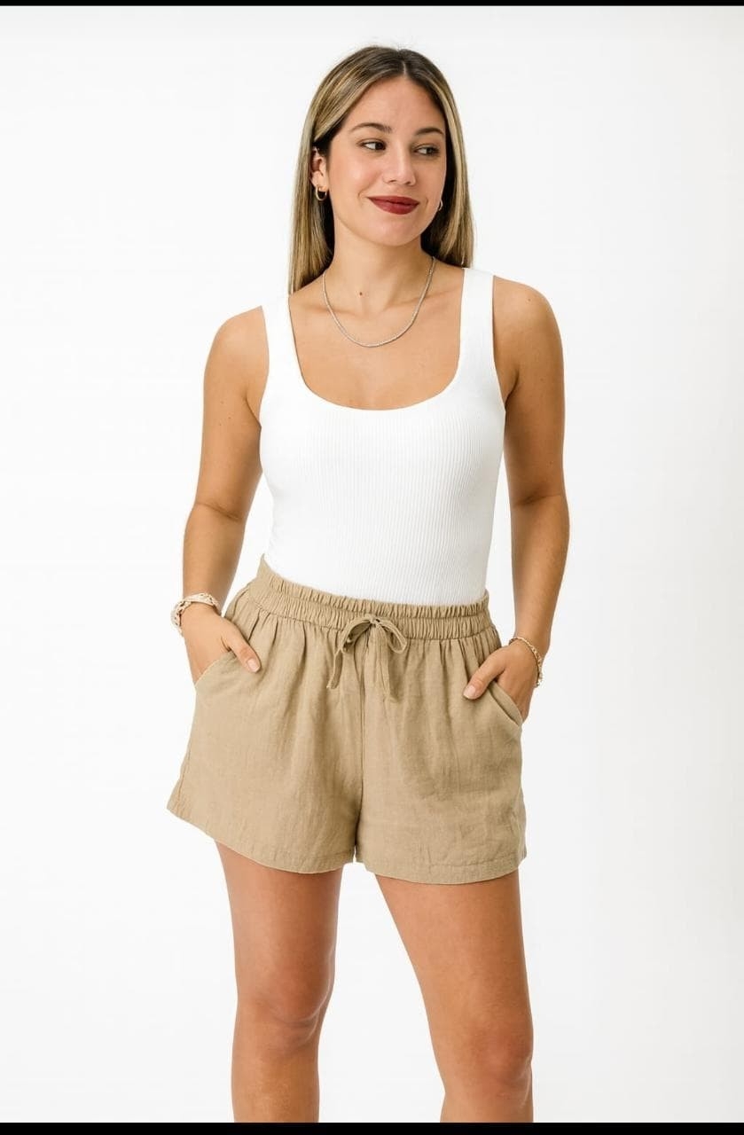 Shorts de Lino - Imagen 3