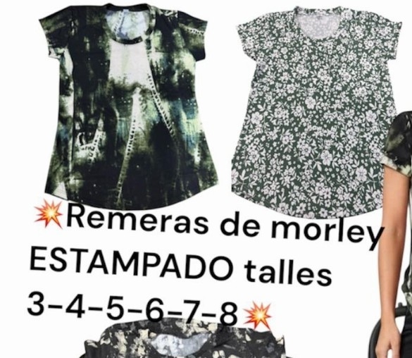 Remera Morley Estampado Especiales - Imagen 3