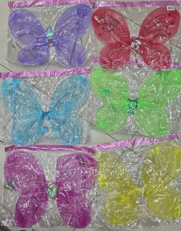 Set Alitas Diadema y Varita C/luz - Imagen 3