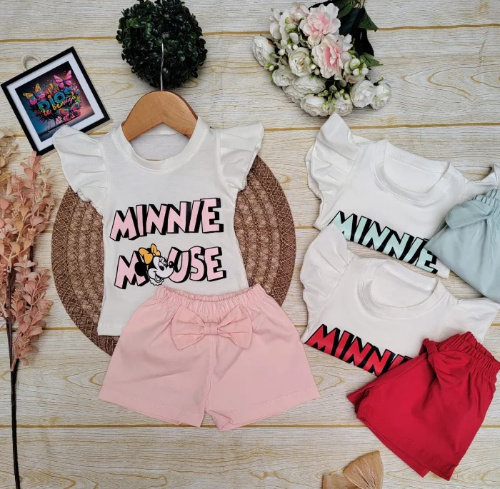 Conjunto 2 Piezas:minnie