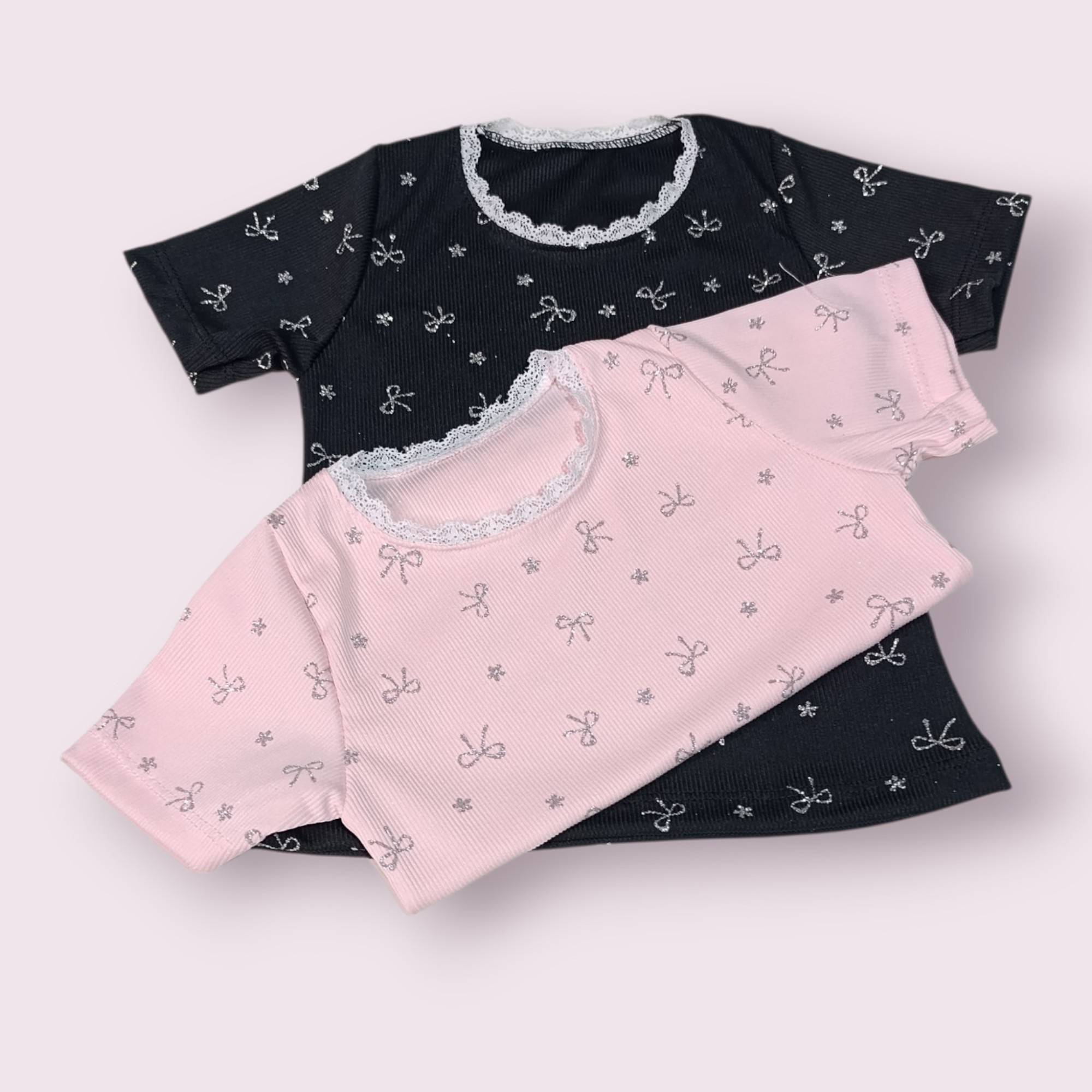 Remeras de Nena con Encaje - Imagen 2