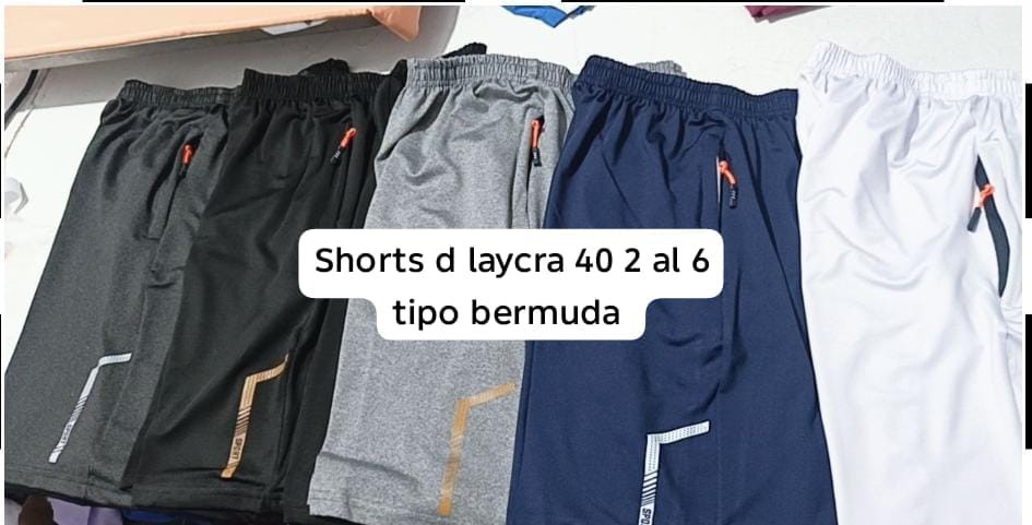 Shorts Deportivo de Hombre Lycra - Imagen 2