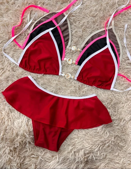 Bikini con Pollerita y Vedetina