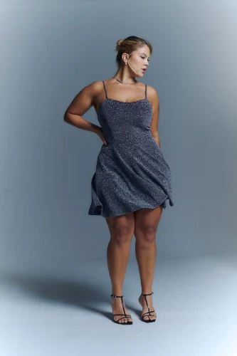 Art2003 Vestido Lurex Plato