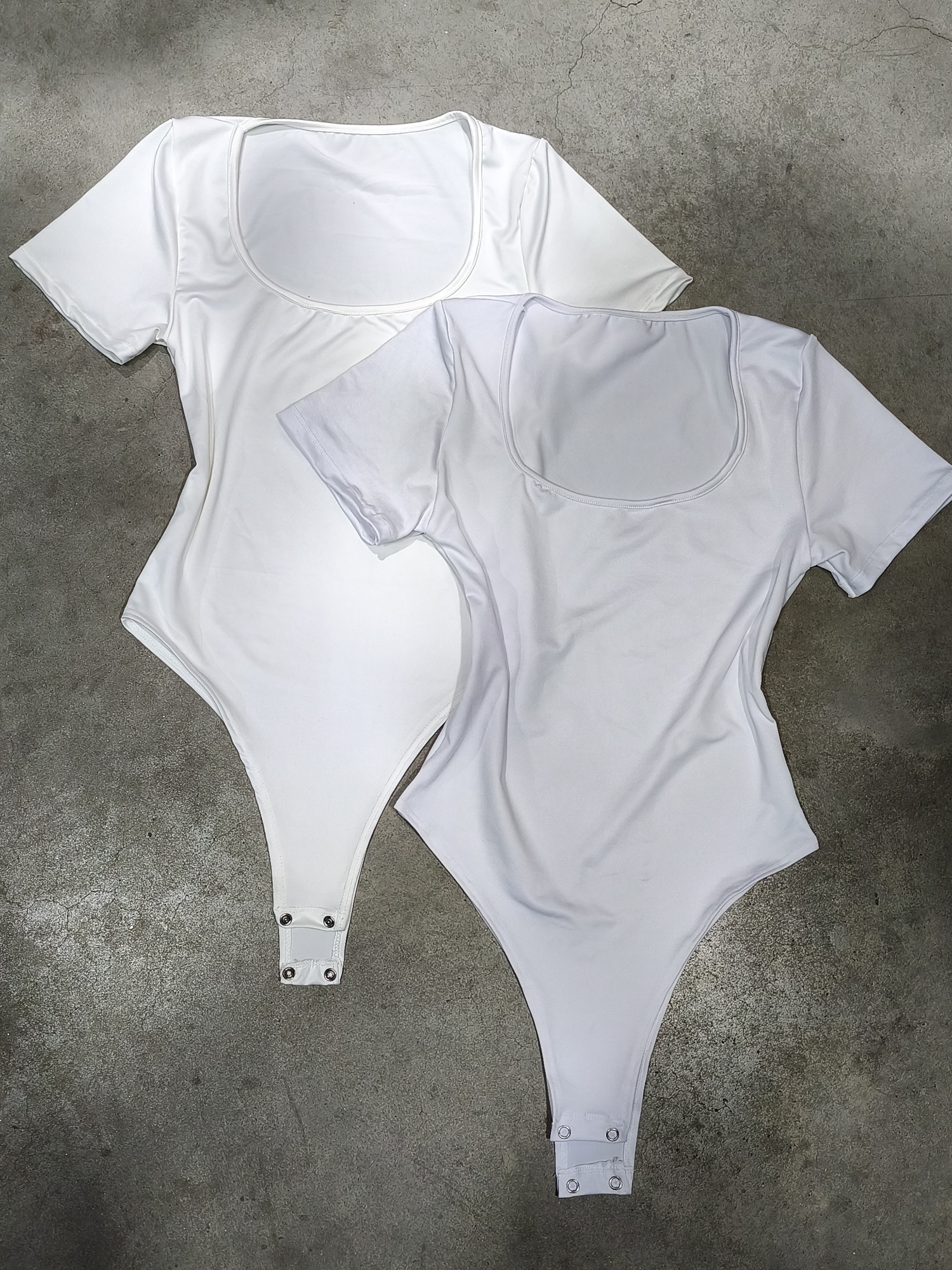 Body Manga Corta Lycra - Imagen 2