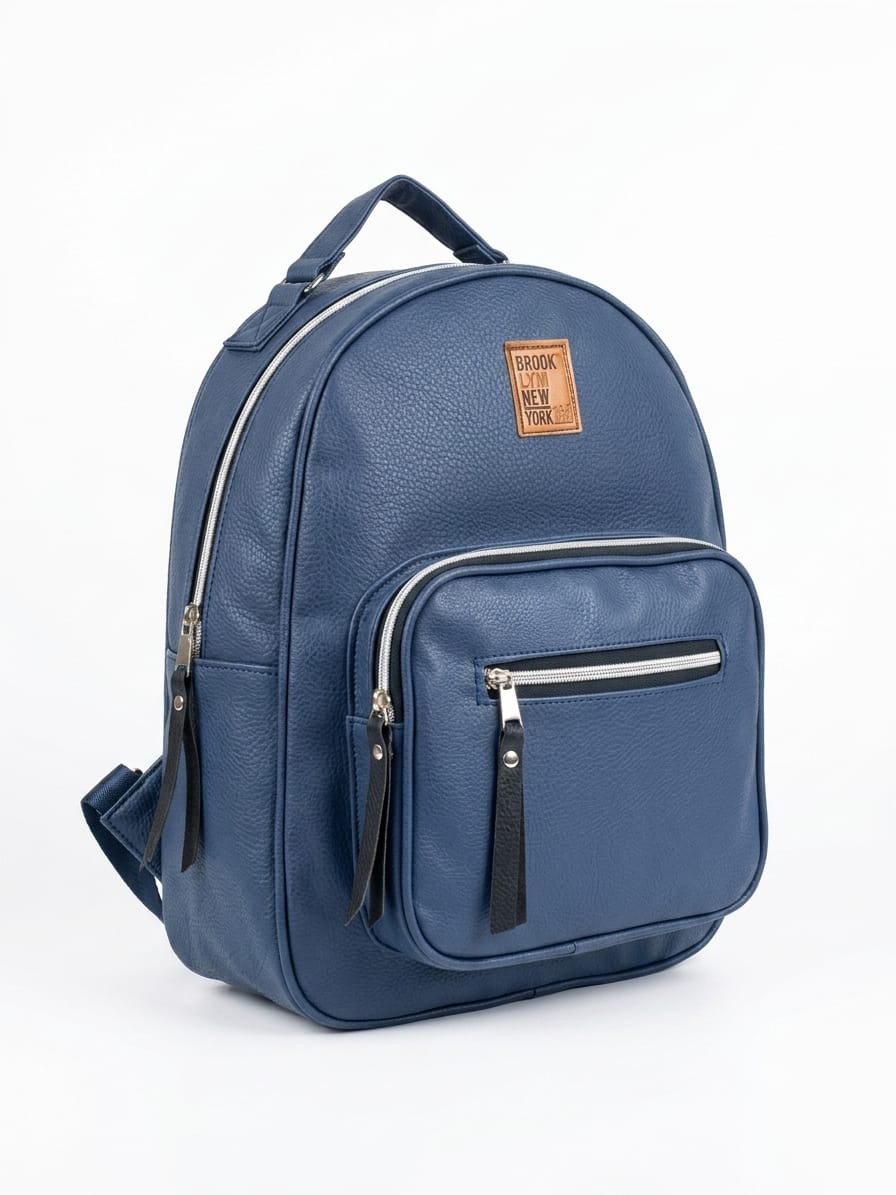 Mochila Lisa Cierre Blanco - Imagen 2