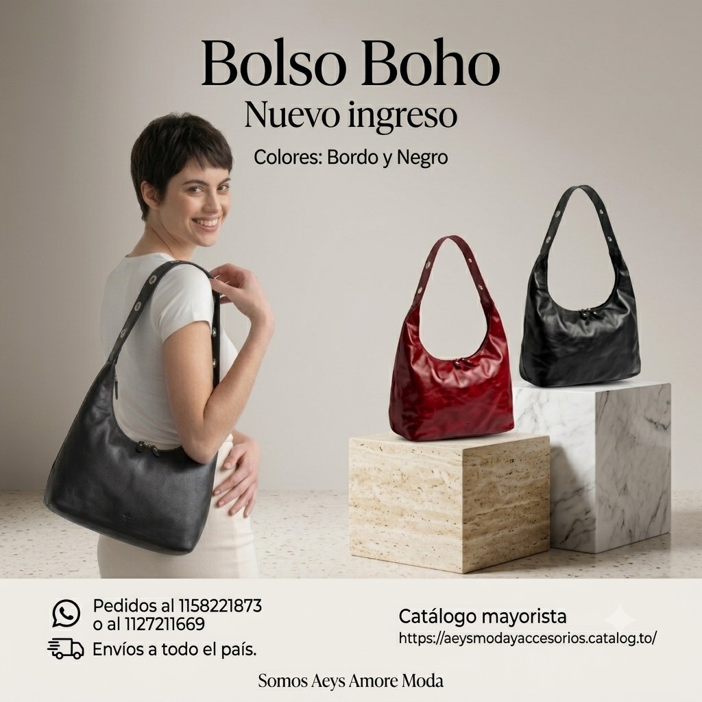 Bolso Boho Ojal en el Cinto, Marroquineria - Imagen 1