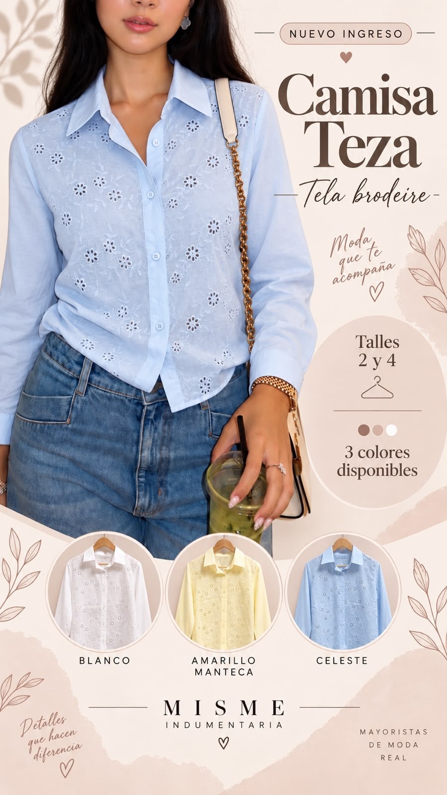 Camisa Teza - Imagen 3