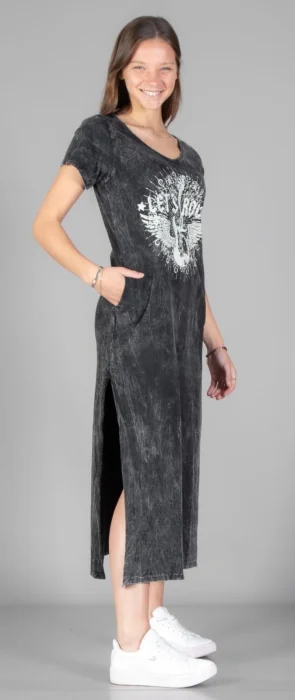 Vestido  de Nevado  con Avertura