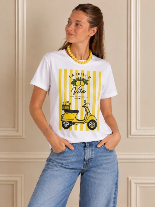 Remera Estampada