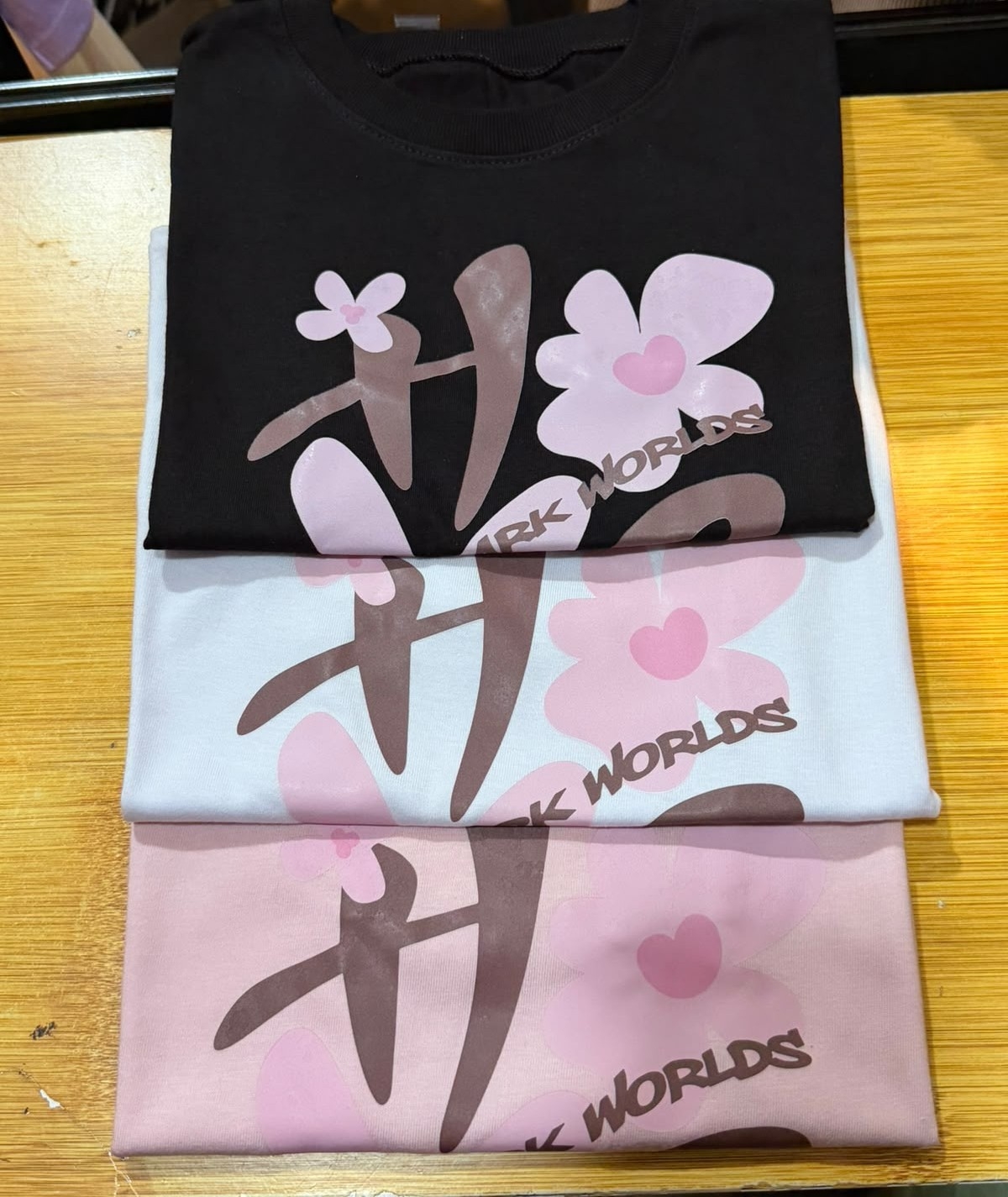 Remera Flor Algodón Peinado - Imagen 3