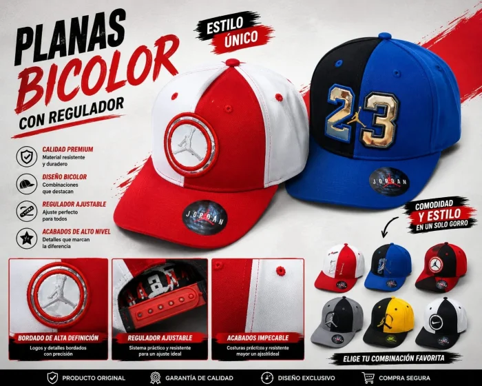 Gorra Plana Deportiva