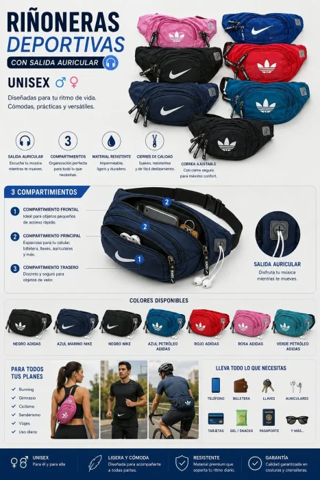 Riñonera Deportiva