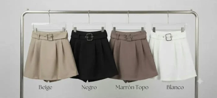 Shorts Polleras Sastreros