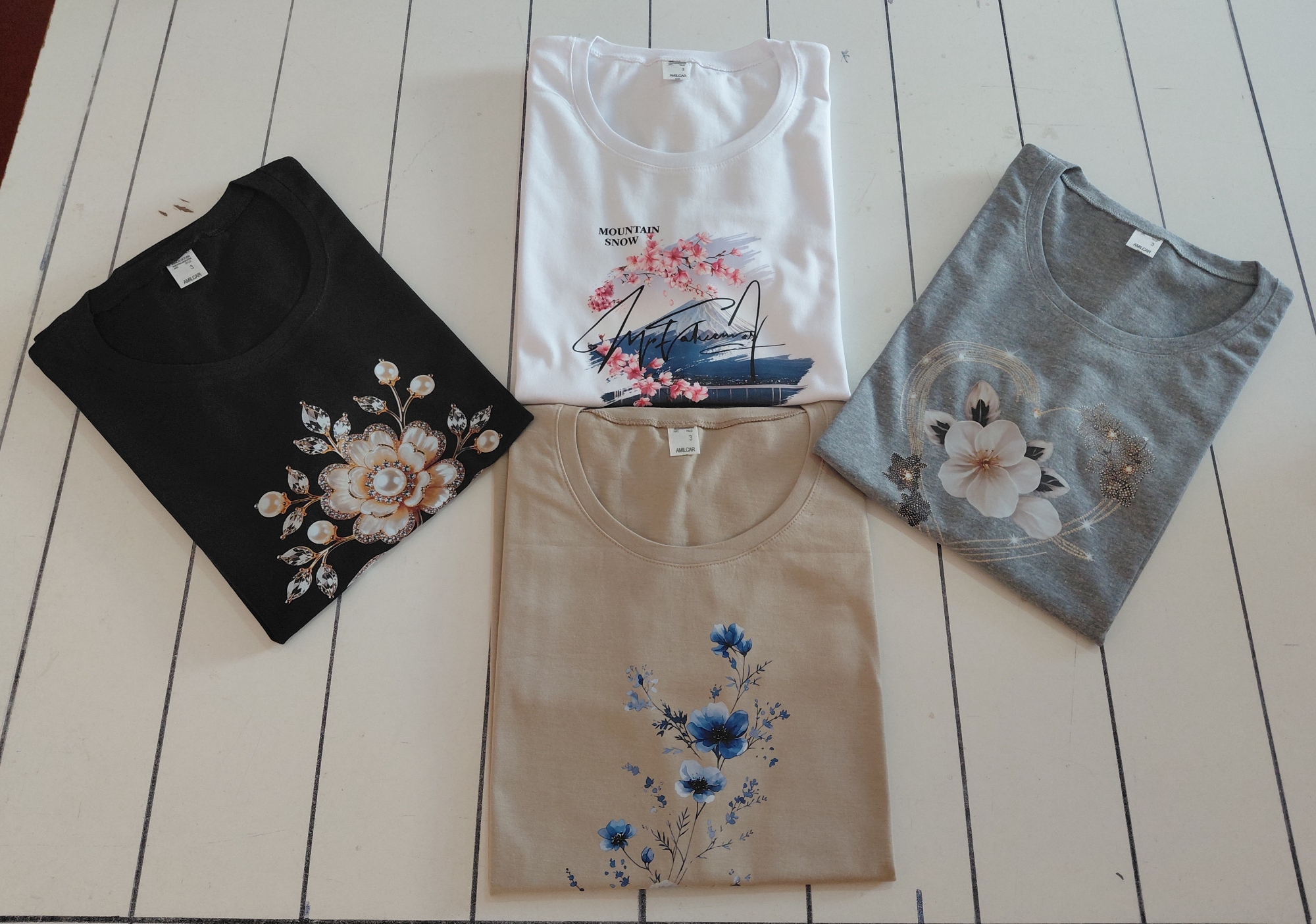 Remeras de Algodón Peinado 24/1 - Imagen 2