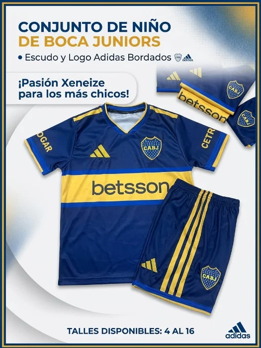 Conjunto de Boca Niñ@ 26/27