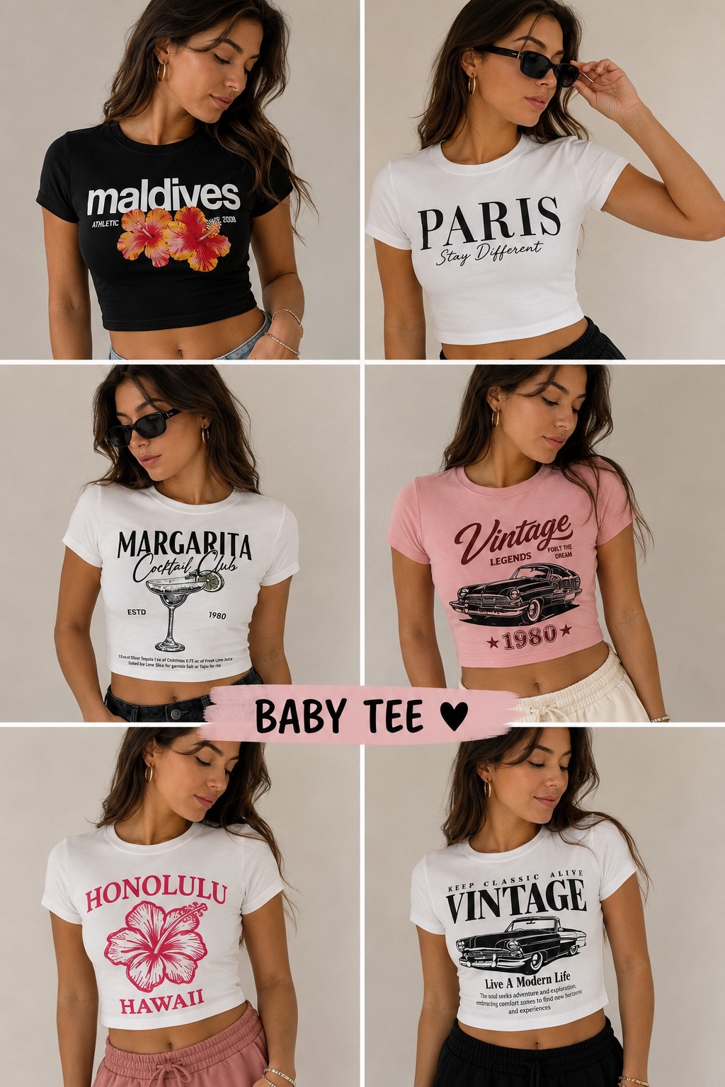 Baby Tee Dama - Imagen 2