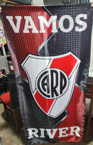 Bandera de River Plate Alternativa