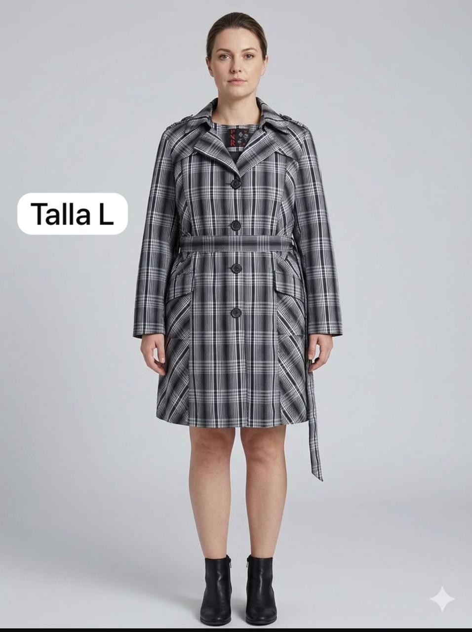Piloto Trench Gabardina Impermeable - Imagen 3