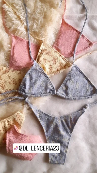 Bikinis Estampadas Texturadas
