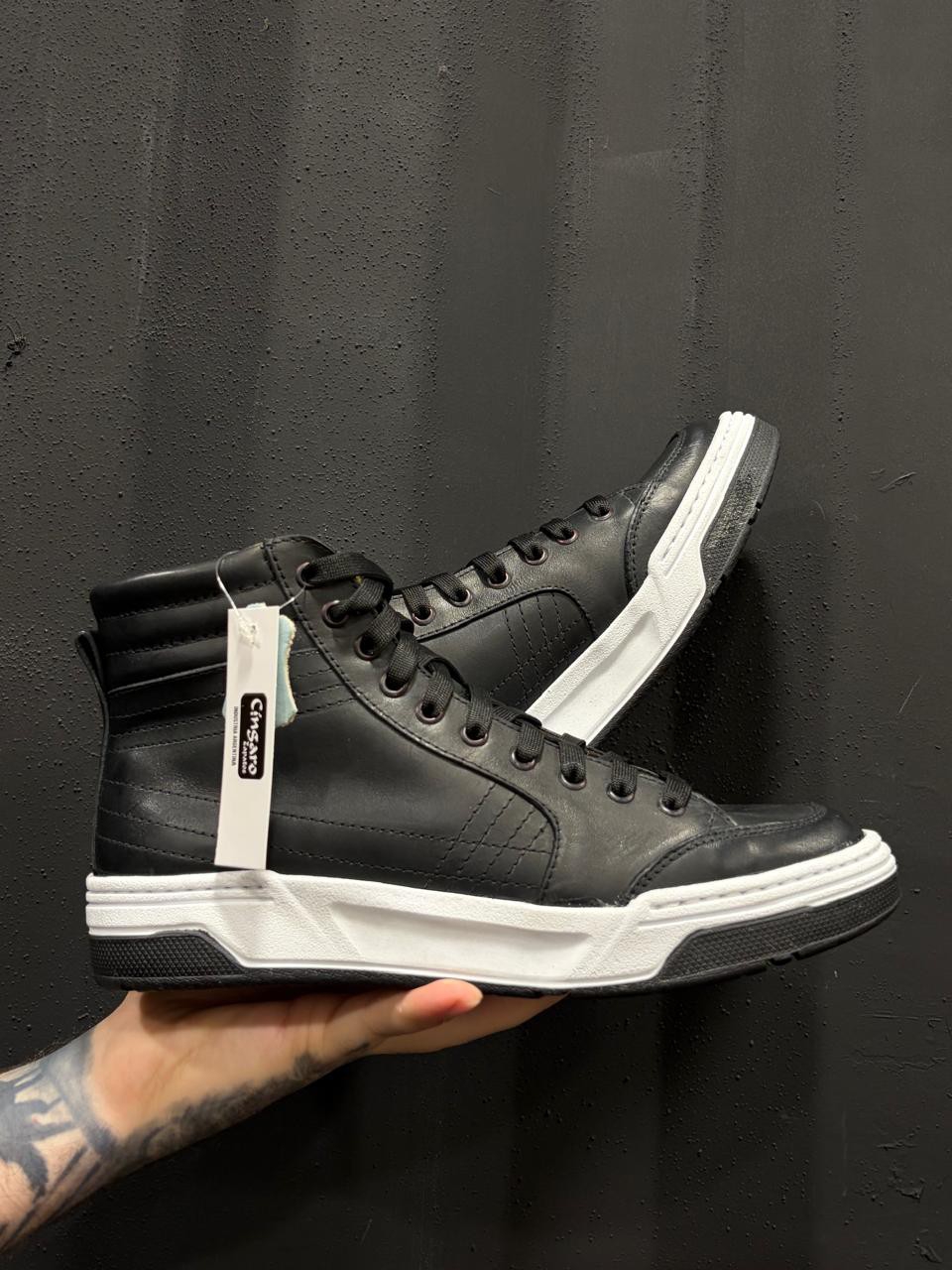 Martins Vacuno Negro y Suela - Imagen 2