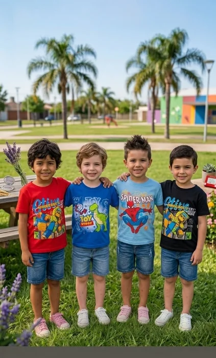 Remeras de Niño del 4 al 16