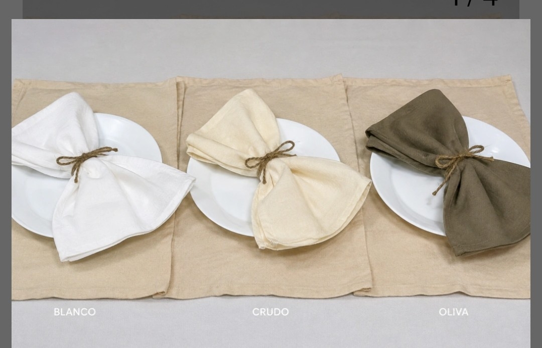 Set de 6 Servilletas Tousor - Imagen 5