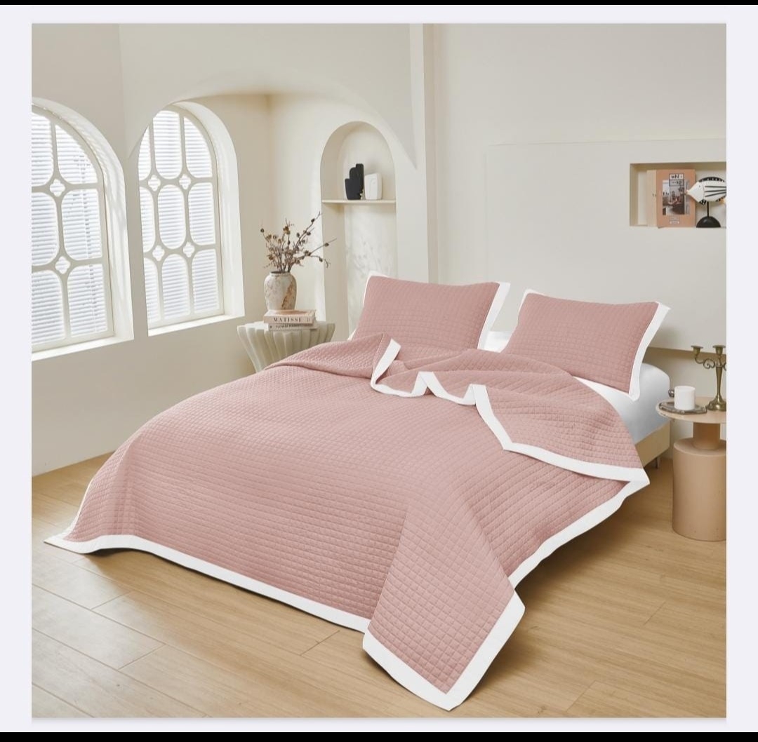 Cubrecama con Fundas de Almohada Queen - Imagen 3
