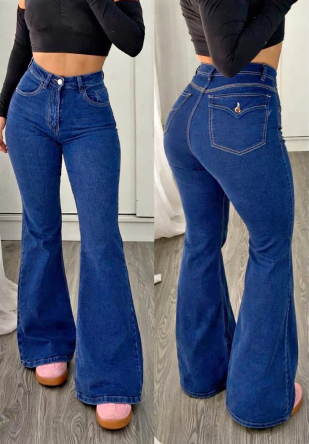 Jeans Oxford con Bolsillo Atras - Imagen 2