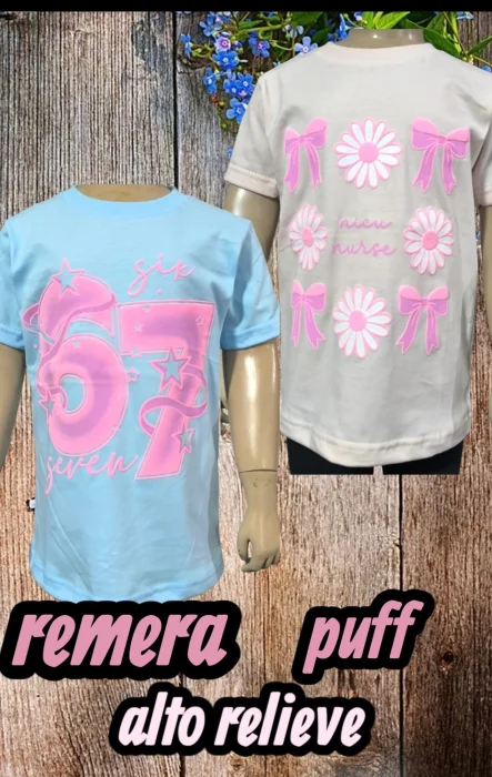 Remera Nena Estampada