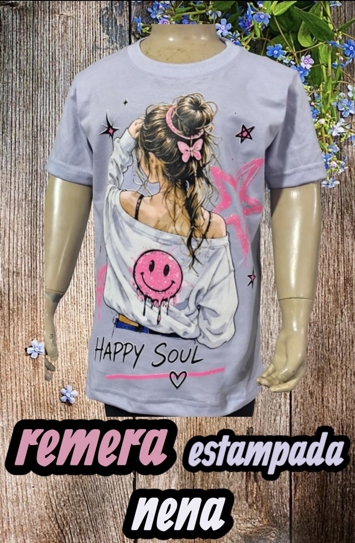 Remera Nena Estampada - Imagen 2