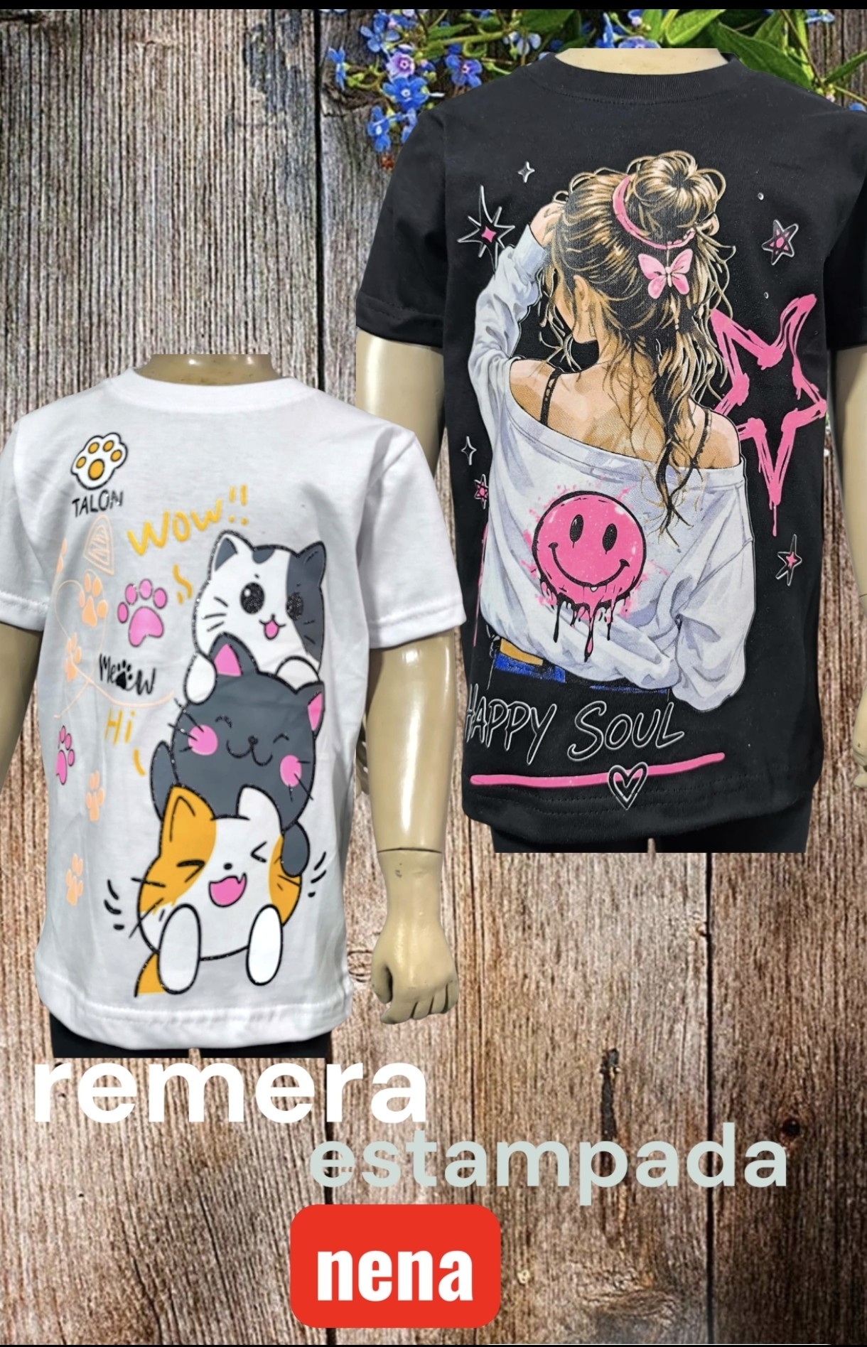 Remera Nena Estampada - Imagen 3