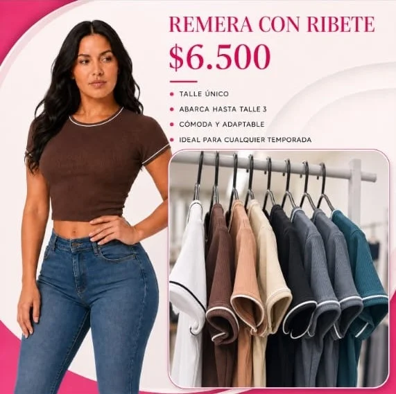 Remeras Modelos Varios
