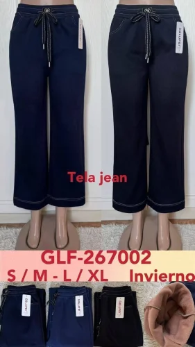 Pantalon con Polar por Dentro Similar a Jean