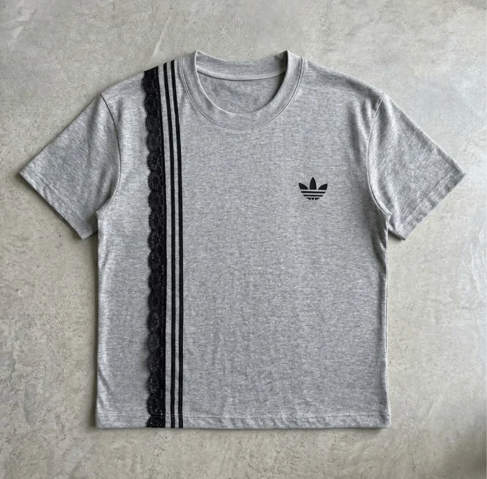 Remeras Com Encaje Ad