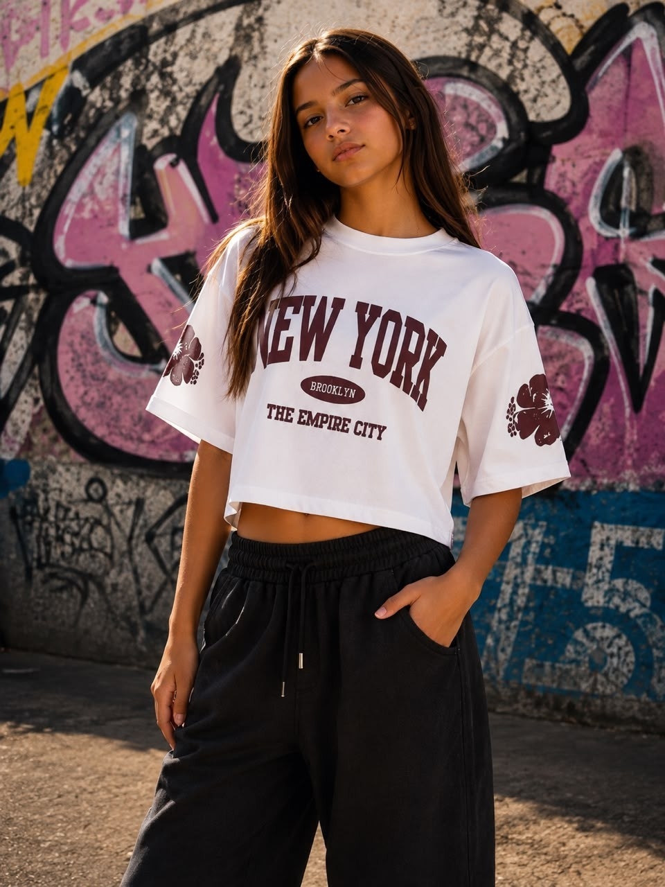 Remera New York Oversize para Nena. - Imagen 4