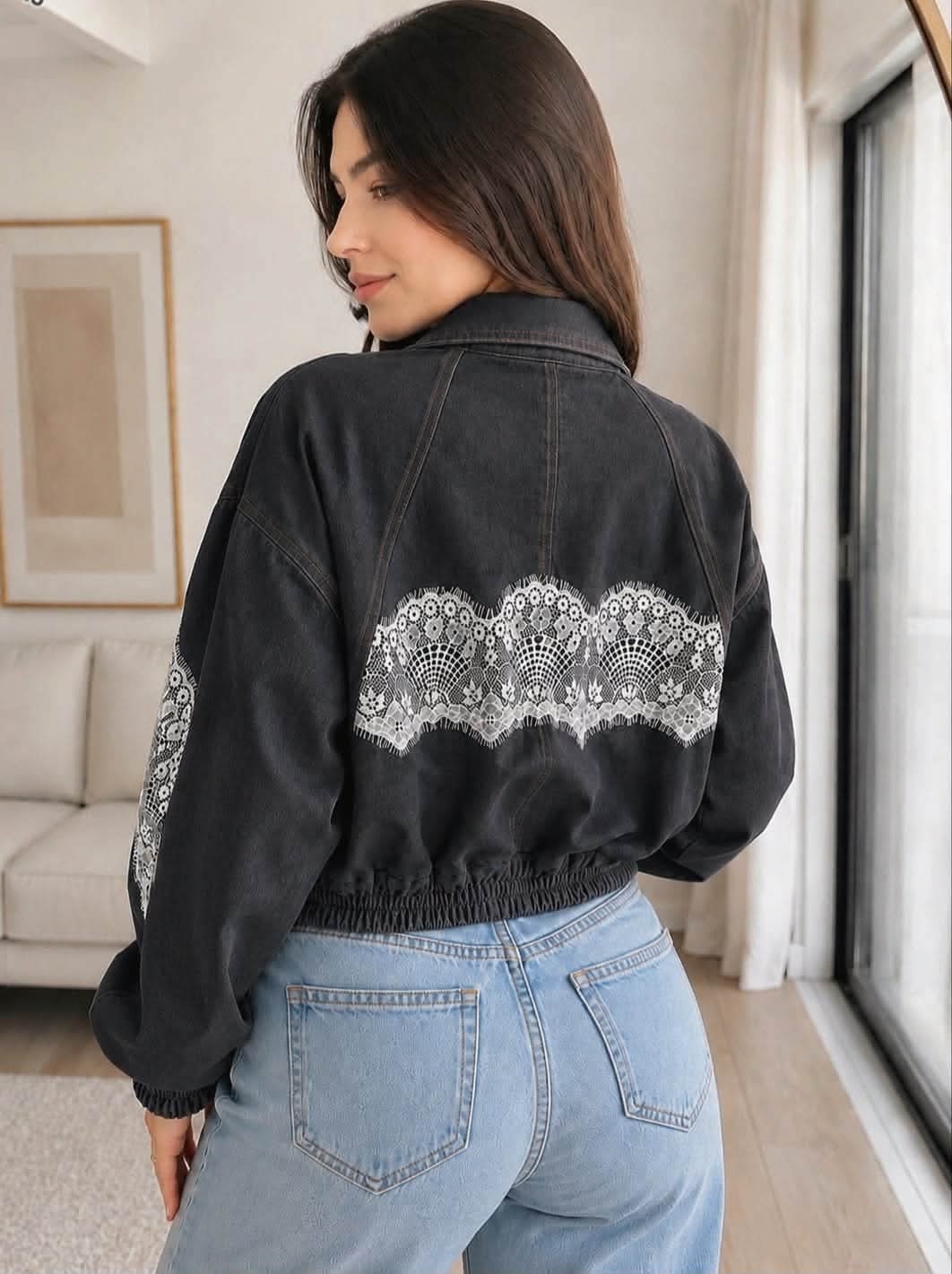 Campera de Jeans Elastizado - Imagen 2