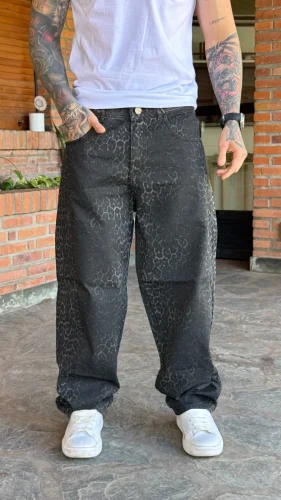 Baggy Animal Print Oscuro