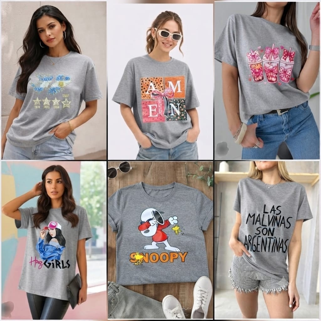 Remera Estampa Algodón - Imagen 5