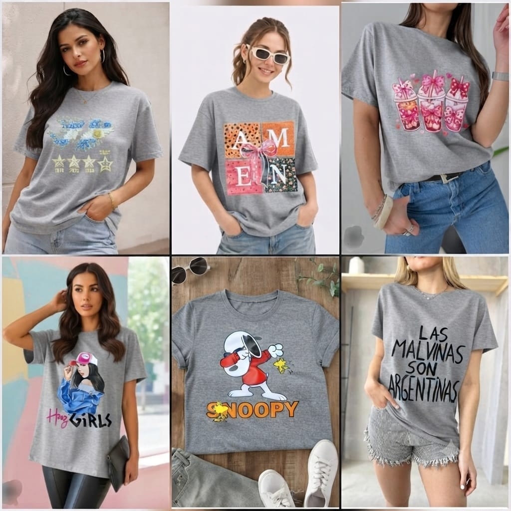 Remera Estampa Algodón - Imagen 5