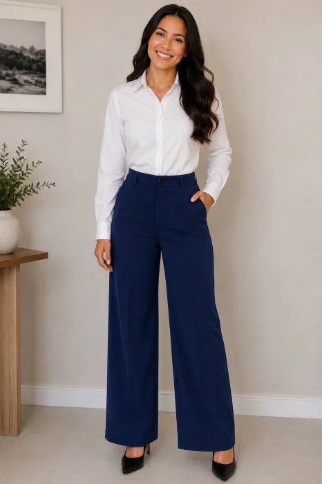Pantalón Widgle de Bengalina Elastizada